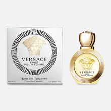 Versace Eros Pour Femme Eau De Toilette Spray 50ml bottle with retail box