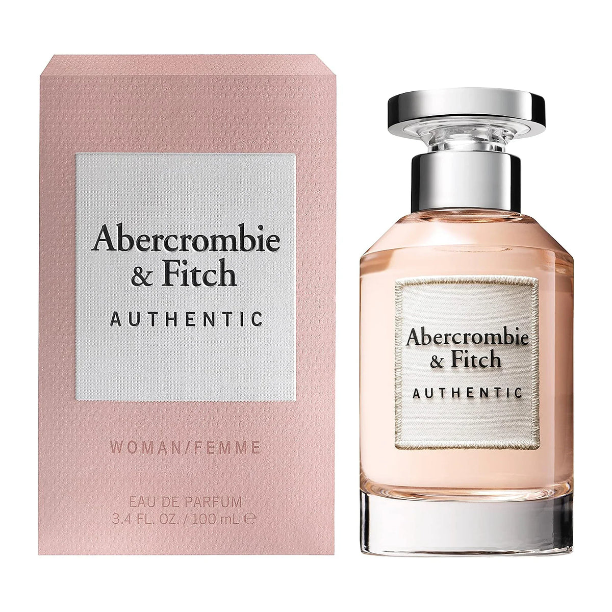 Abercrombie & Fitch Authentic Woman Eau De Parfum Spray 100ml with retail box