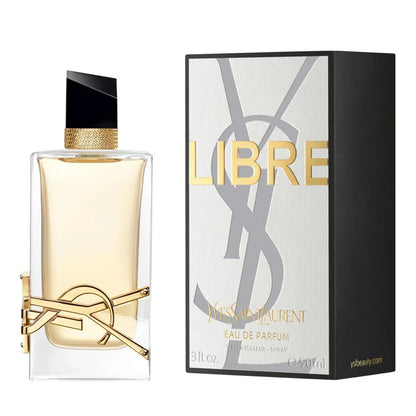 YSL Libre perfume bottle and packaging in retail box 90ml