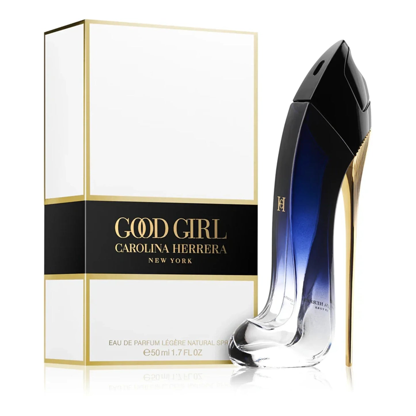Carolina Herrera Good Girl Eau de Parfum 50ml high heel perfume bottle with box