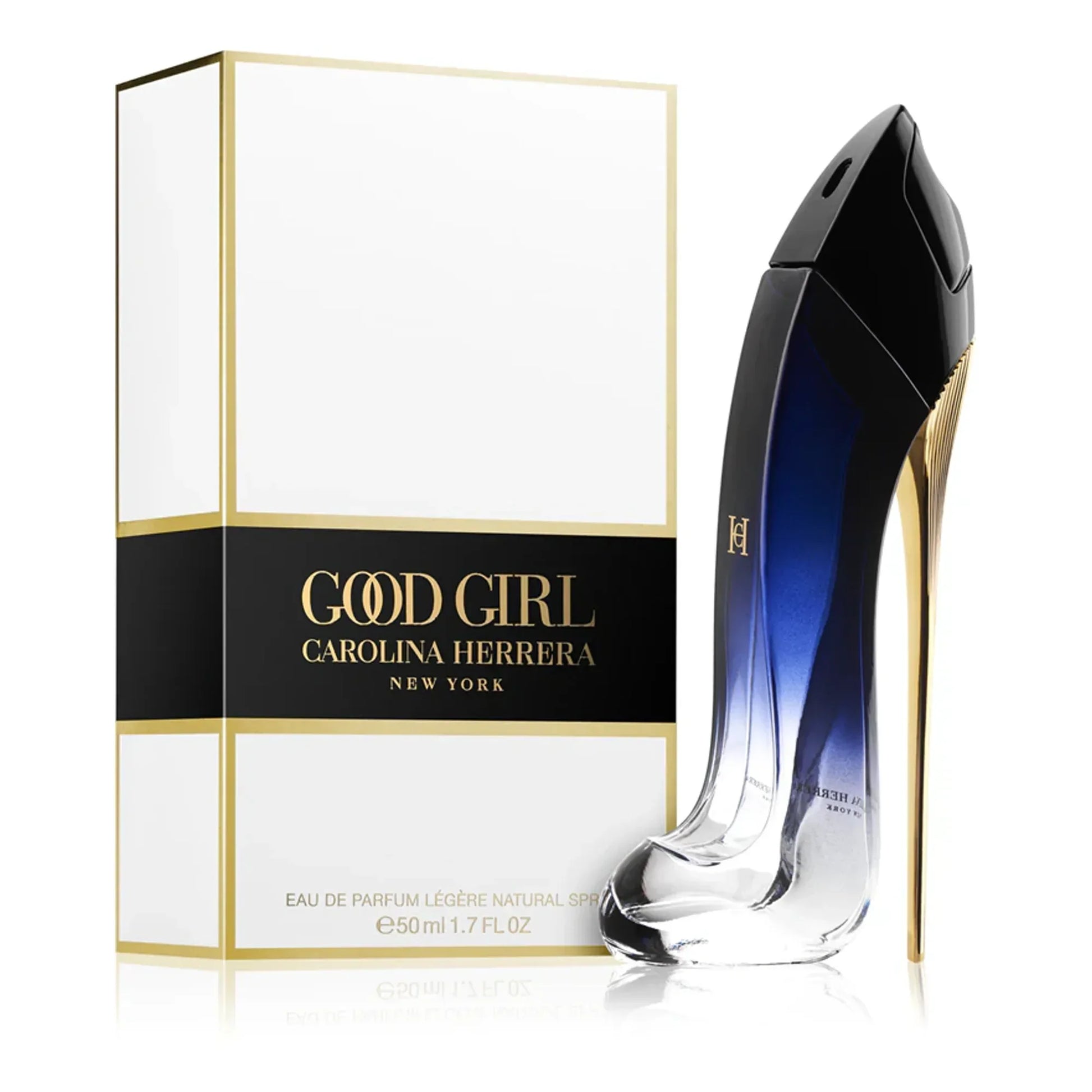 Carolina Herrera Good Girl Eau de Parfum 50ml high heel perfume bottle with box