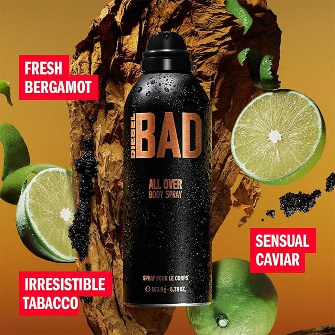 Diesel Bad All Over Body Spray 200ml