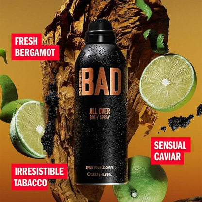 Diesel Bad All Over Body Spray 200ml