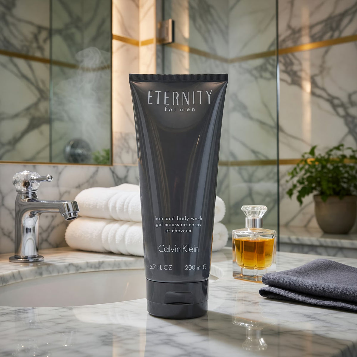 Calvin Klein CK Eternity for Men Body Wash Fragranced Shower Gel Bath 200ml