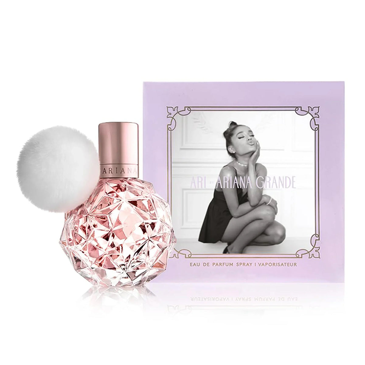 Ari by Ariana Grande Eau de Parfum bottle with retail box 100ml