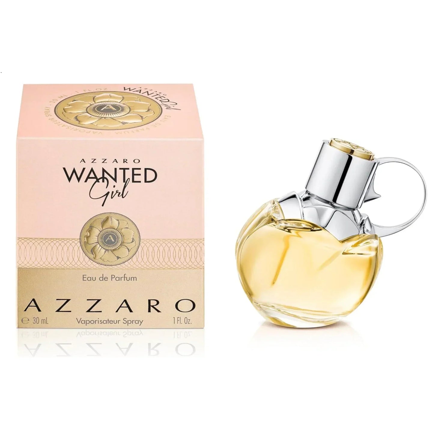 Azzaro Wanted Eau de Parfum bottle and packaging in retail box