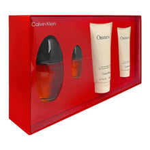 Calvin Klein Obsession Eau de Parfum 100ml bottle with retail box and body care set